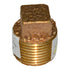 Square Head Plug | Bronze | Profile