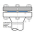 Blind Flange | A105 | Diagram