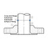 Lap Joint Flange | A105 | Diagram