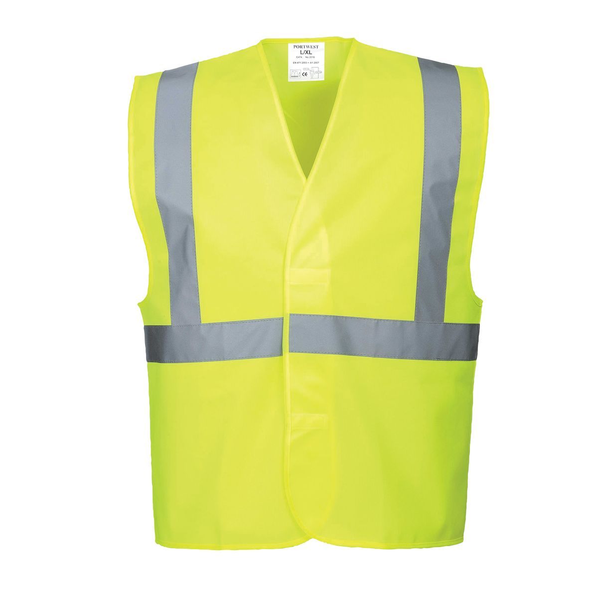 Style C472 HiVis 1 Band Vest-2