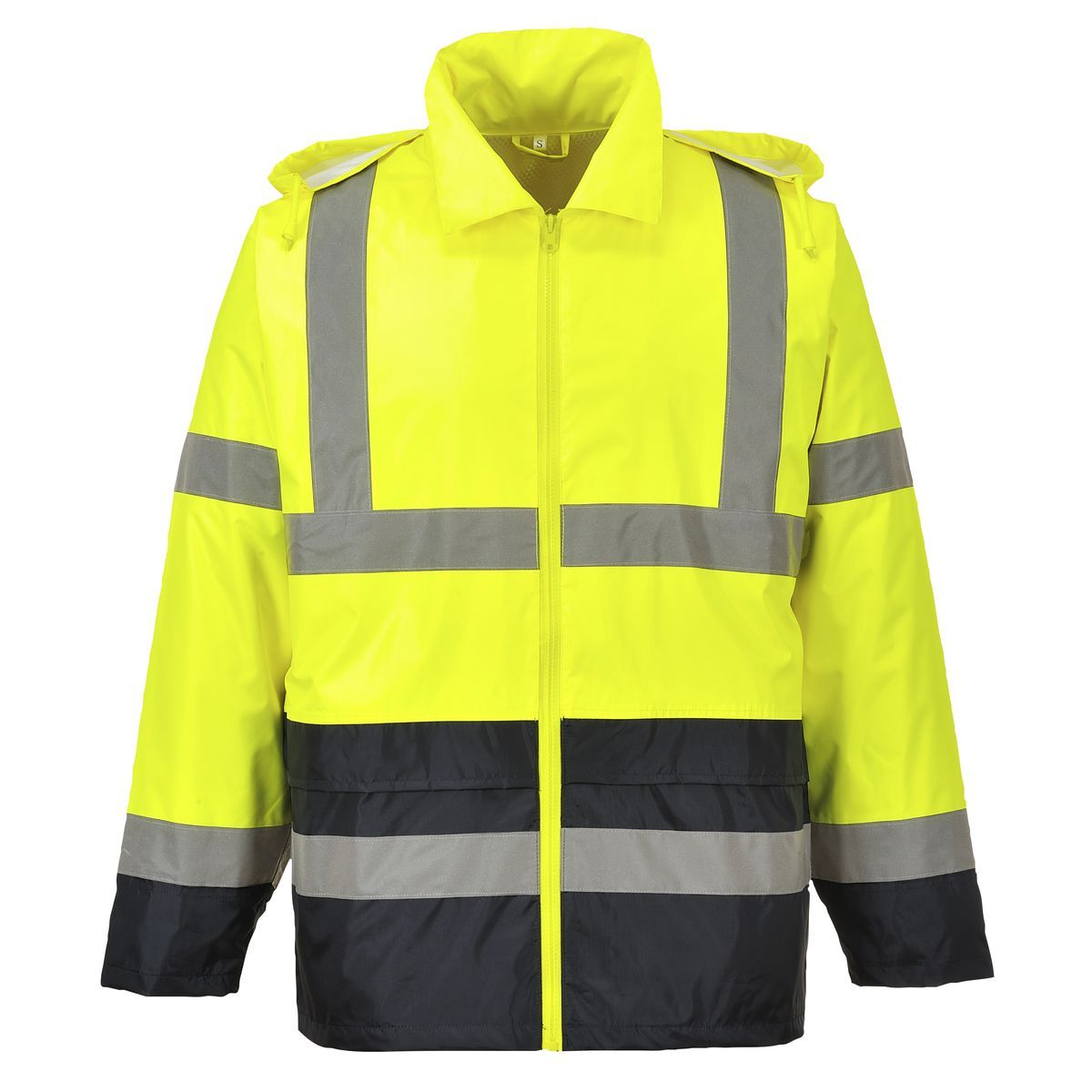 Style UH443 HiVis Contrast Rain Jacket-1