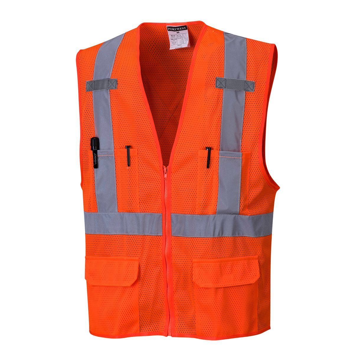 Style US370 Atlanta HiVis Mesh Vest-1