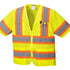 Style US383 Augusta Sleeved HiVis Vest-2