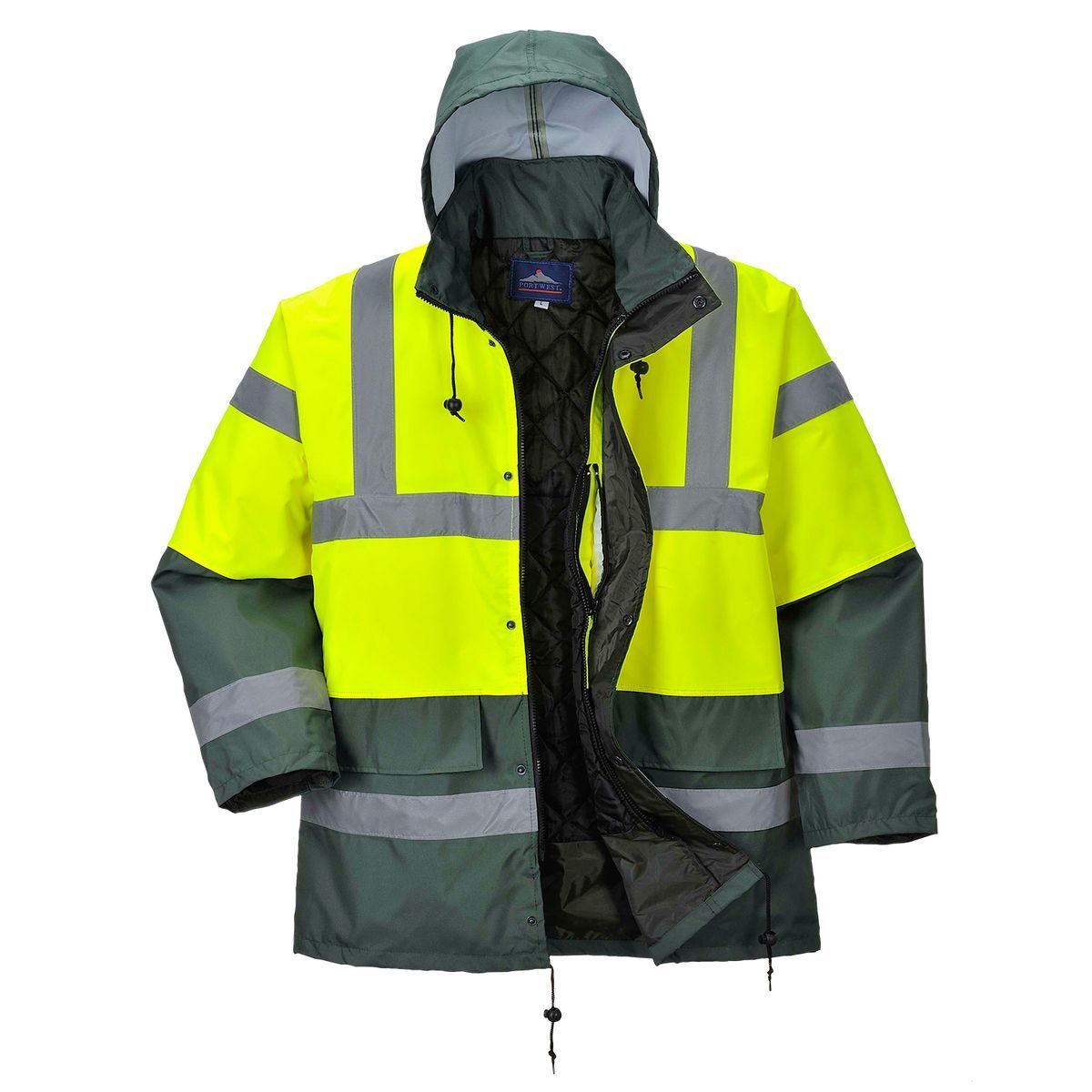 Style US466 HiVis Contrast Traffic Jacket-3