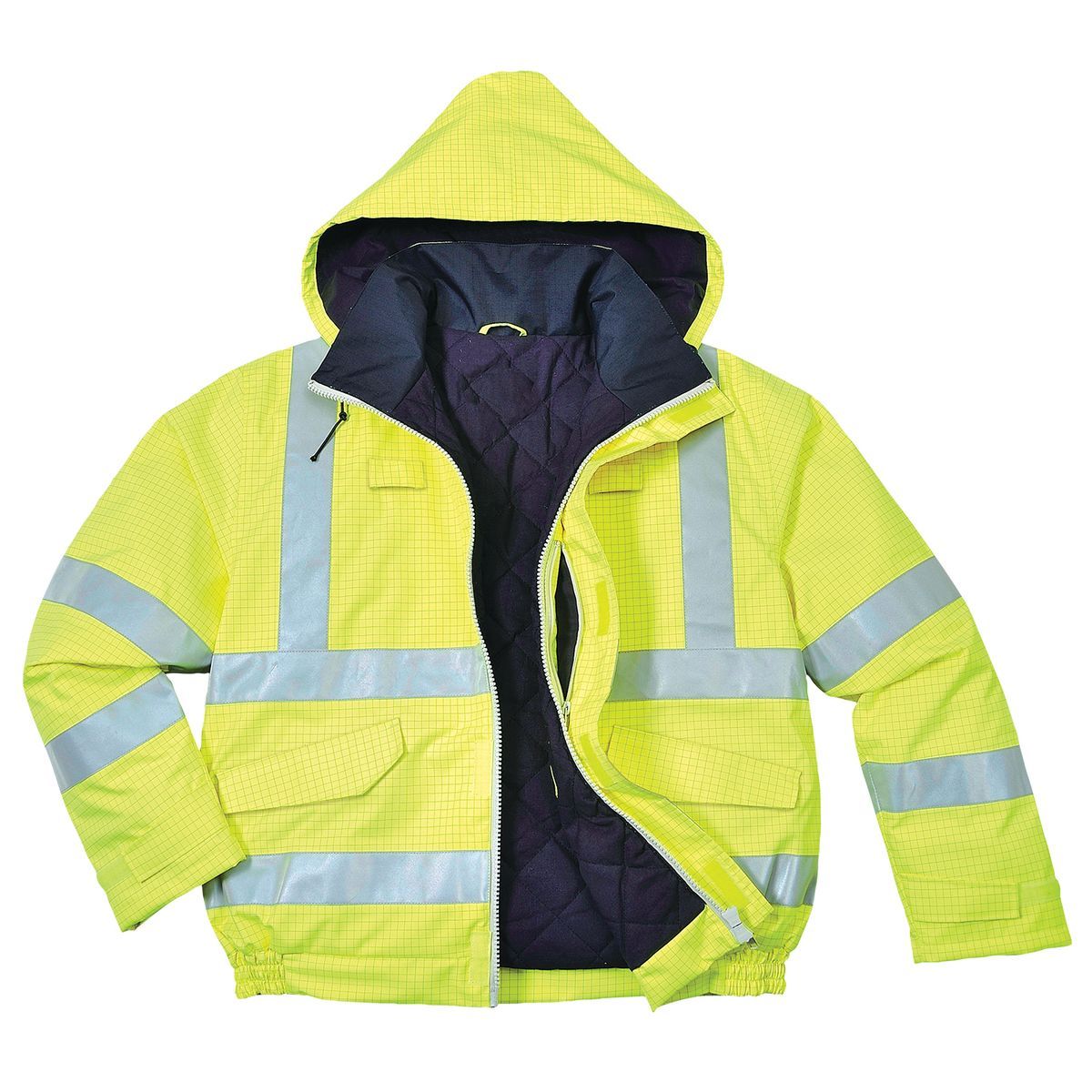 Style US773 Bizflame HiVis Bomber Jacket-1