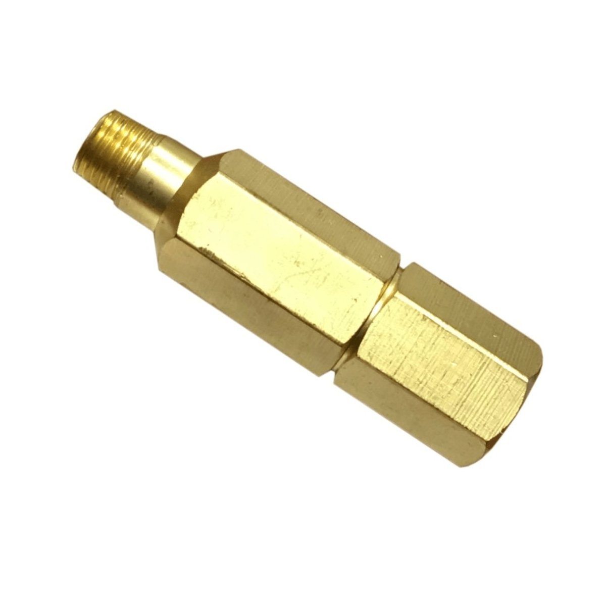 Inline Check Brass